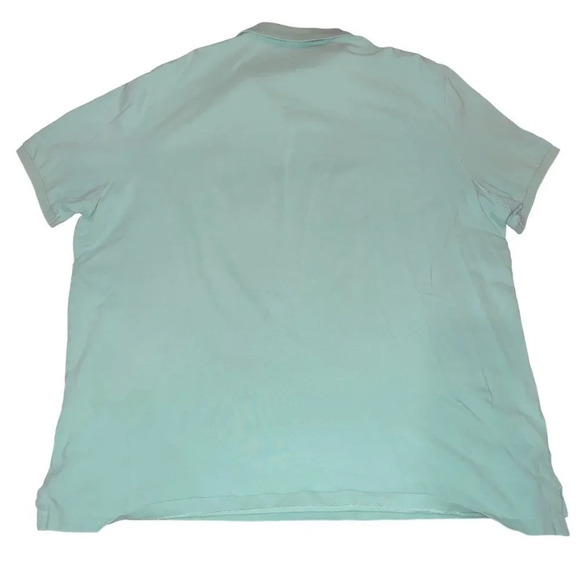 Polo Ralph Lauren Aqua Iconic Mesh Polo Shirt XXL - Picture 4 of 6